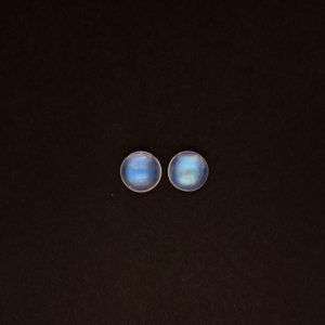 Blue Sheen Moonstone Pair - M0127