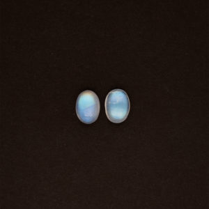 Blue Sheen Moonstone Pair - M0205