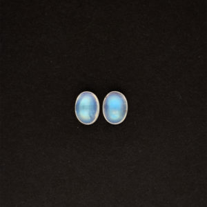 Blue Sheen Moonstone Pair - M0206