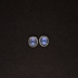Blue Sheen Moonstone Pair - M0207