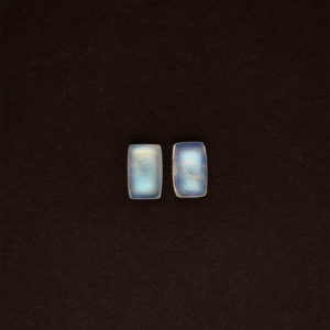 Blue Sheen Moonstone Pair - M0211